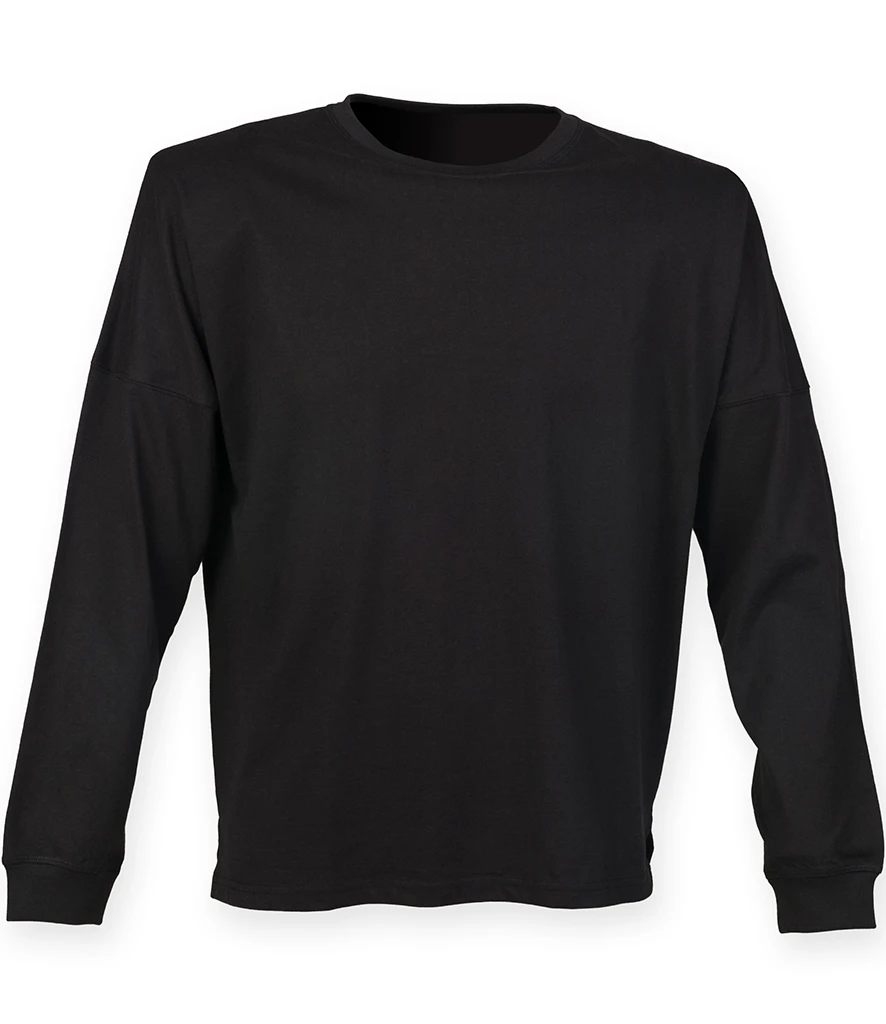 SF Clothing Unisex Drop Shoulder Slogan Top