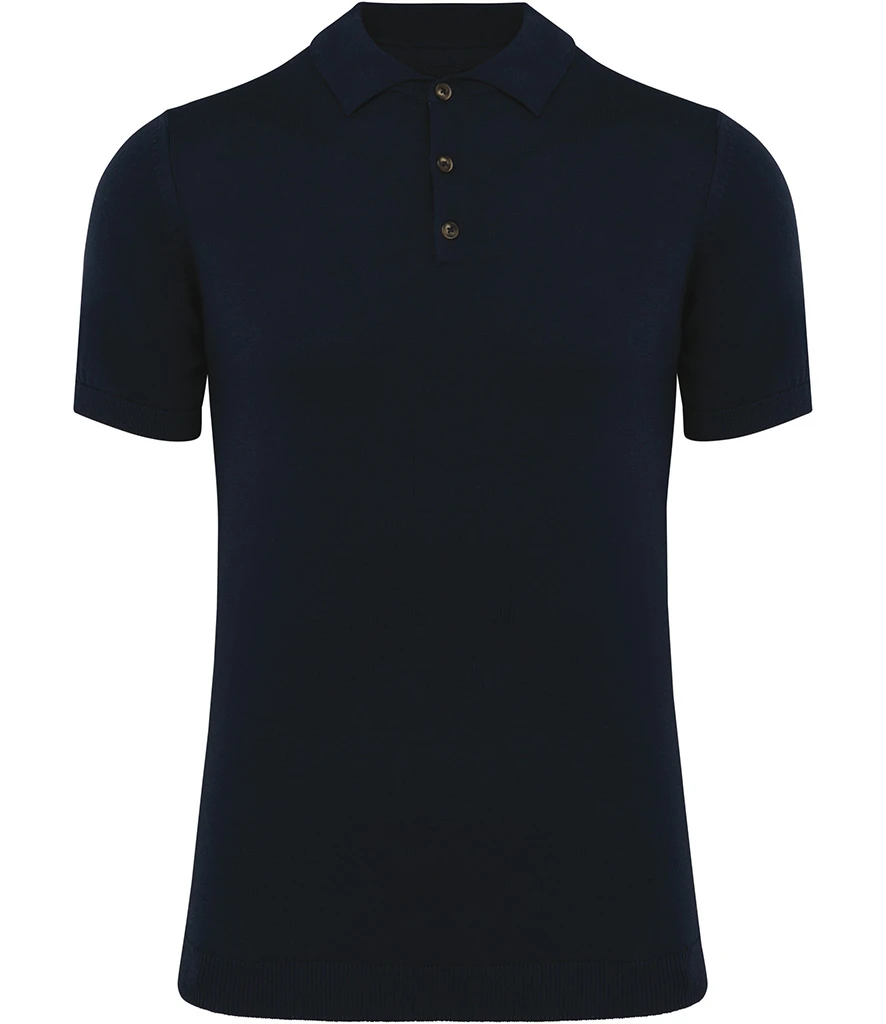 Spasso Knitted Polo Shirt