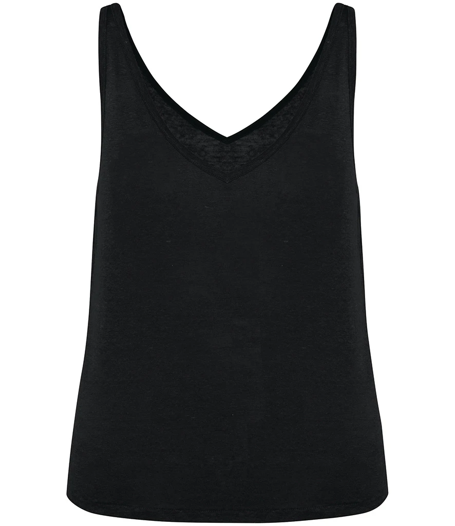 Spasso Ladies Linen Tank Top