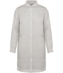 Spasso Ladies Linen Dress Shirt