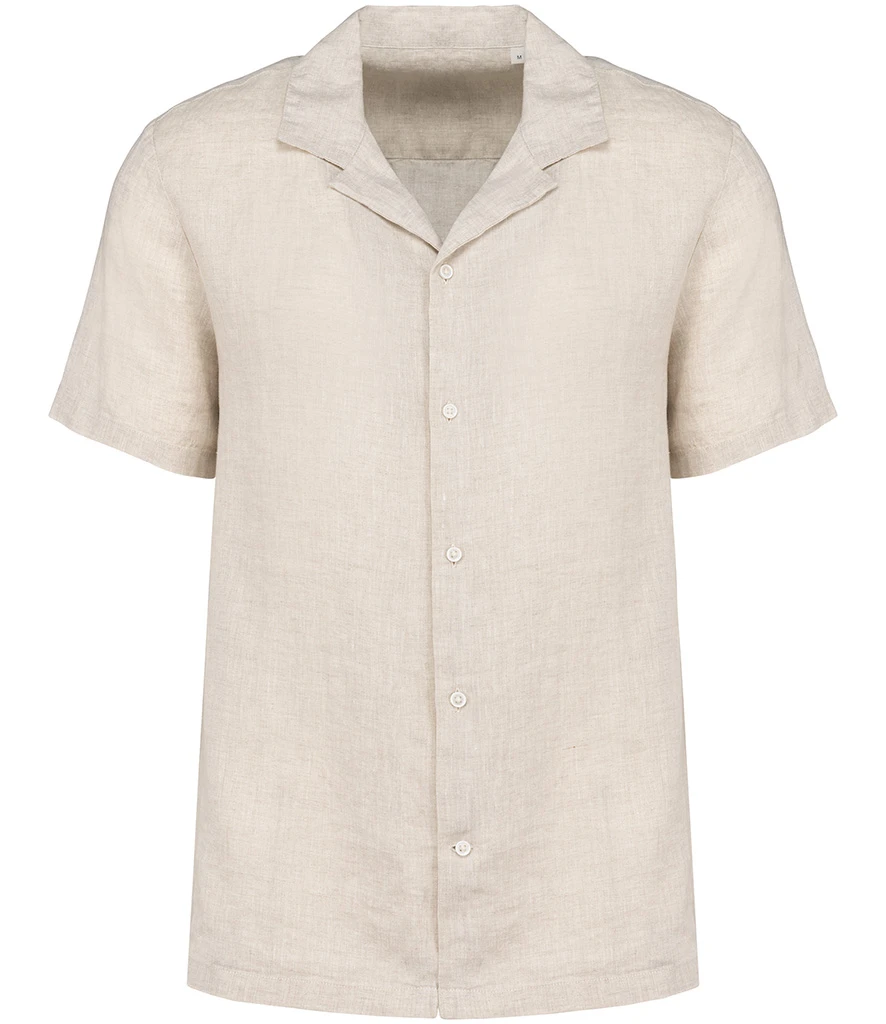 Spasso Short Sleeve Linen Shirt