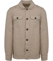 Spasso Linen Washed Overshirt