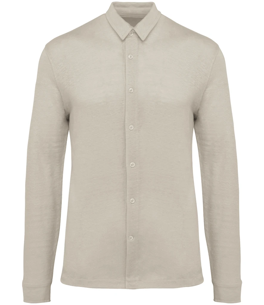 Spasso Long Sleeve Linen Shirt