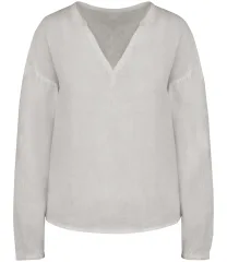 Spasso Ladies Linen Blouse