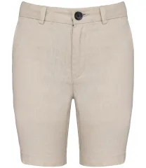 Spasso Kids Linen Bermuda Shorts