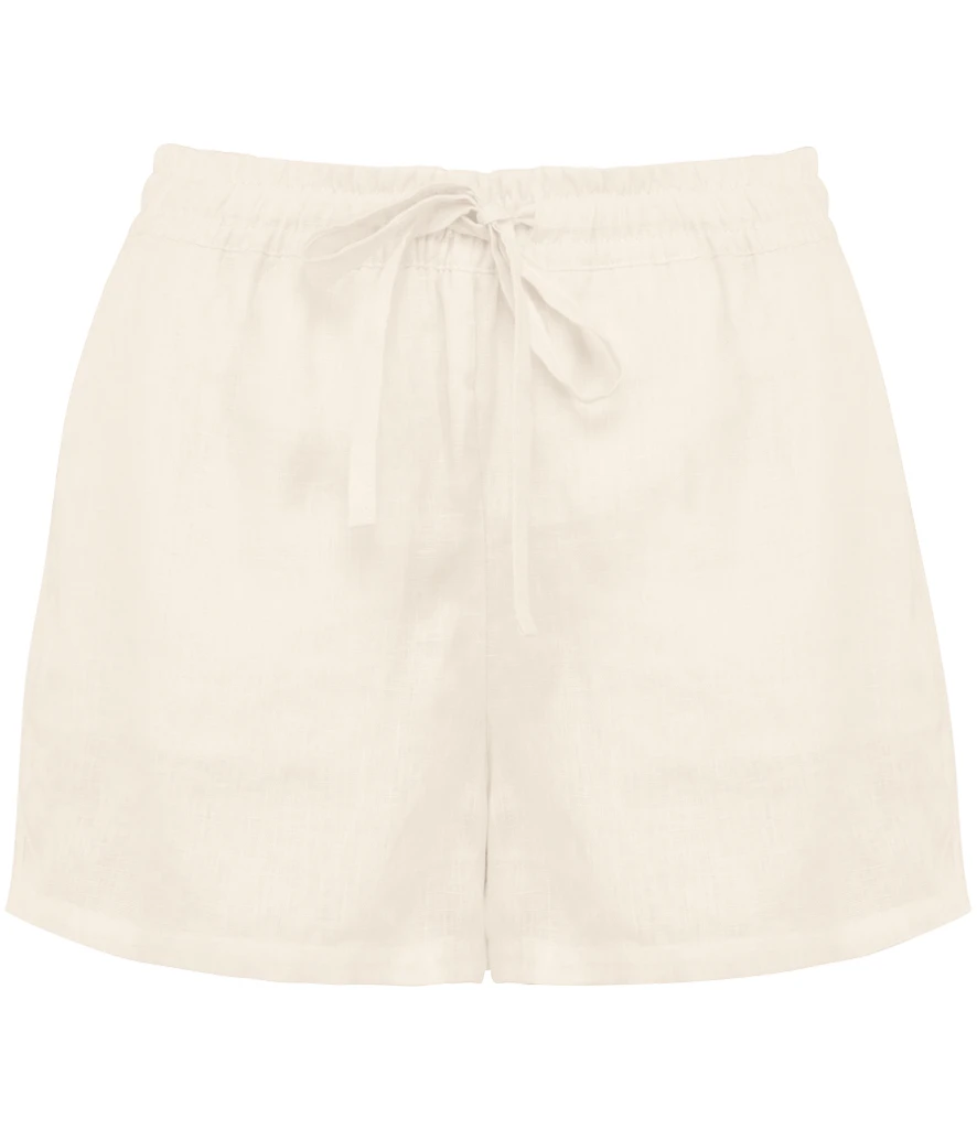 Spasso Ladies Linen Shorts
