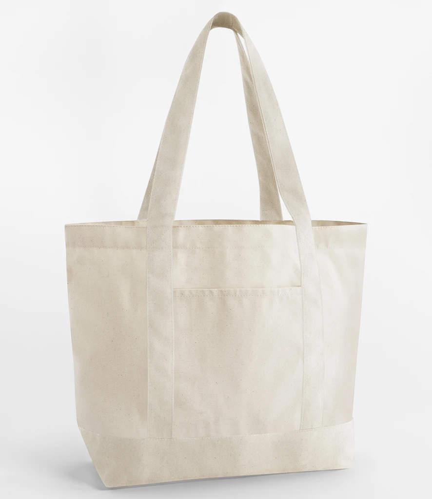 Westford Mill EarthAware® Organic Varsity Shopper