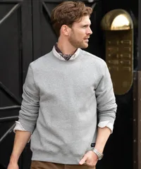 Trenton unisex round neck sweatshirt