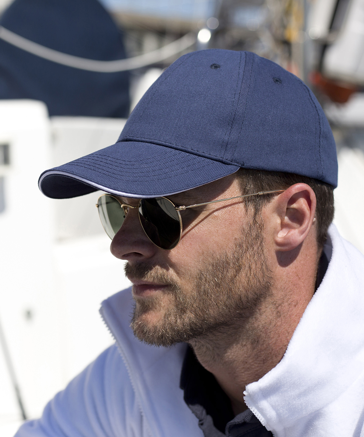 Navy/White