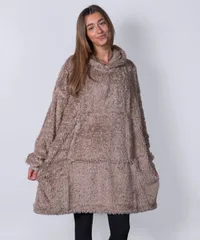 The Ribbon teddy bear fabric hoodie