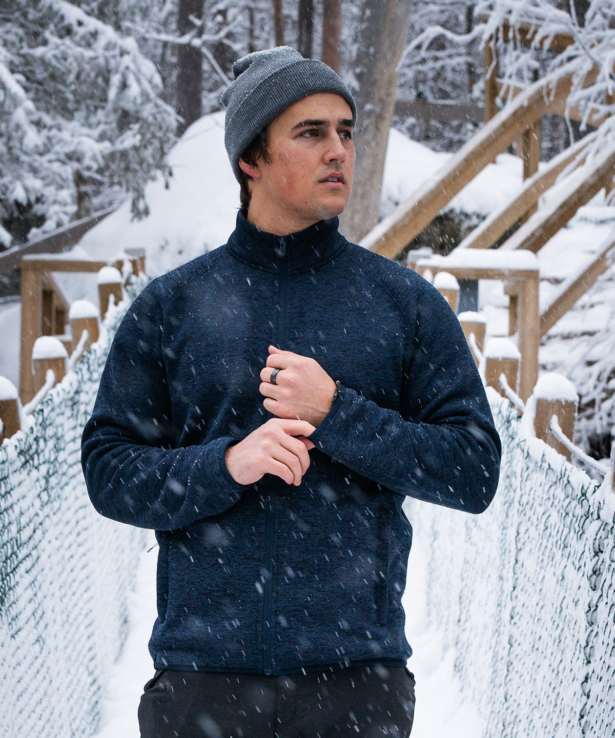 Navy Heather