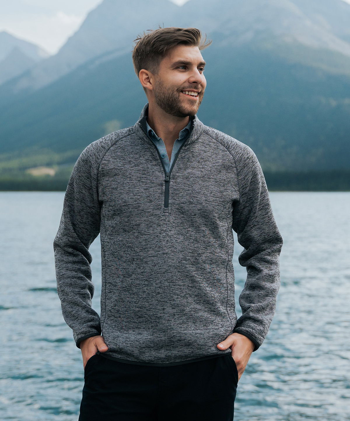 Navy Heather
