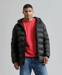 Solitude recycled hooded jacket